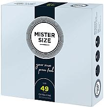 Prezerwatywy lateksowe, rozm. 49, 36 szt. - Mister Size Extra Fine Condoms — Zdjęcie N2