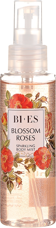 Perfumowana mgiełka rozświetlająca do ciała - Bi-Es Blossom Roses — Zdjęcie N2