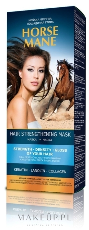 Maska keratynowa do włosów - Pharma Group Laboratories Horse Mane — Zdjęcie 200 ml