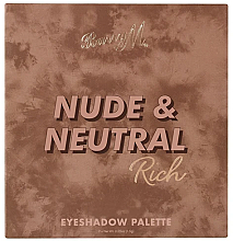 Paleta cieni do powiek - Barry M Nude & Neutral Eyeshadow Palette  — Zdjęcie N2