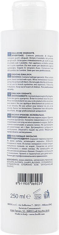 Emulsja utleniająca - Brelil Soft Perfumed Cream Developer 20 vol. (6%) — Zdjęcie N2
