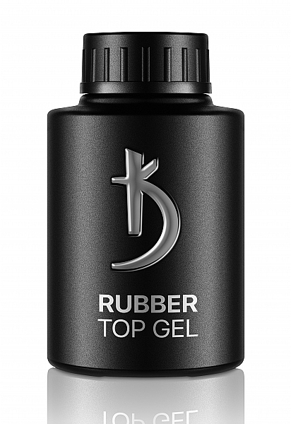 Top Coat pod lakier hybrydowy - Kodi Professional Rubber Top Gel (słoik) — Zdjęcie N1