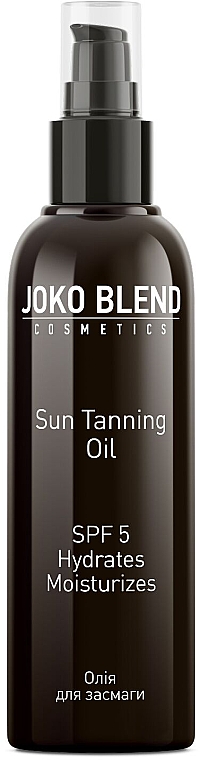 Olejek do opalania SPF 6 - Joko Blend Sun Tanning Oil SPF5 — Zdjęcie N1