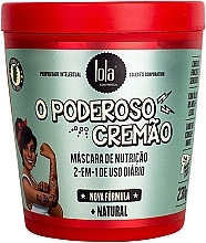 Odżywcza maska do włosów 2 w 1 - Lola Cosmetics O Poderoso Cremao 2 in 1 Nourishing Mask — Zdjęcie N1