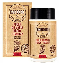 Kup Puder do mycia brody i twarzy - Barbero 