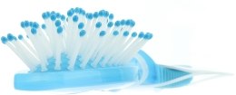 Szczotka do włosów, niebieska - Titania Oval Brush Light Blue — Zdjęcie N2