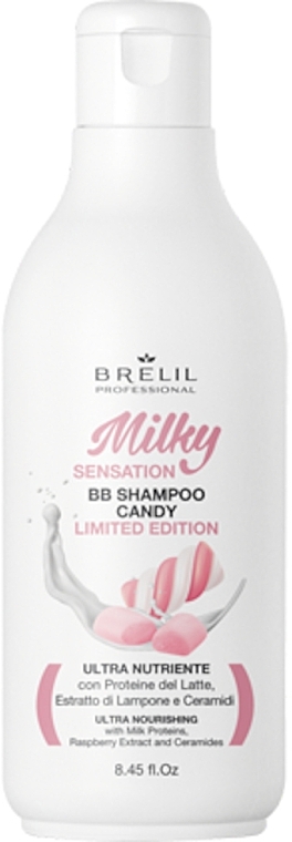 Szampon do włosów - Brelil Milky Sensation BB Shampoo Candy Limited Edition  — Zdjęcie N1