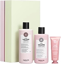 Zestaw - Maria Nila Pure Volume (shampoo/350ml+cond/300ml+mask/50ml) — Zdjęcie N1