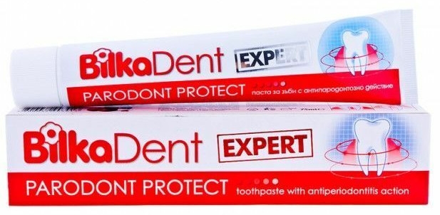 Pasta do zębów na choroby przyzębia - Bilka Dent Expert Parodont Protect Toothpaste Biologically Active Formula — Zdjęcie N1