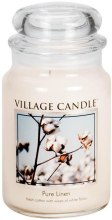 Kup Świeca zapachowa w słoiku - Village Candle Pure Linen