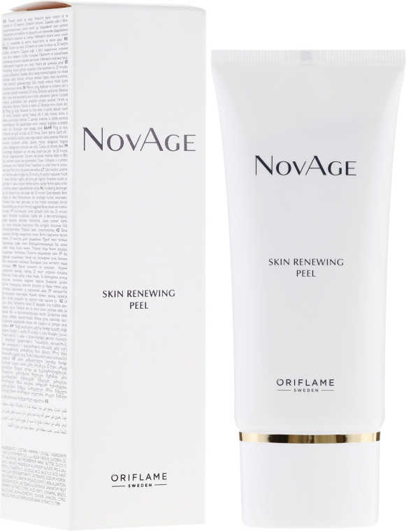 Odnawiający peeling do twarzy - Oriflame NovAge Skin Renewing Peel — Zdjęcie N1
