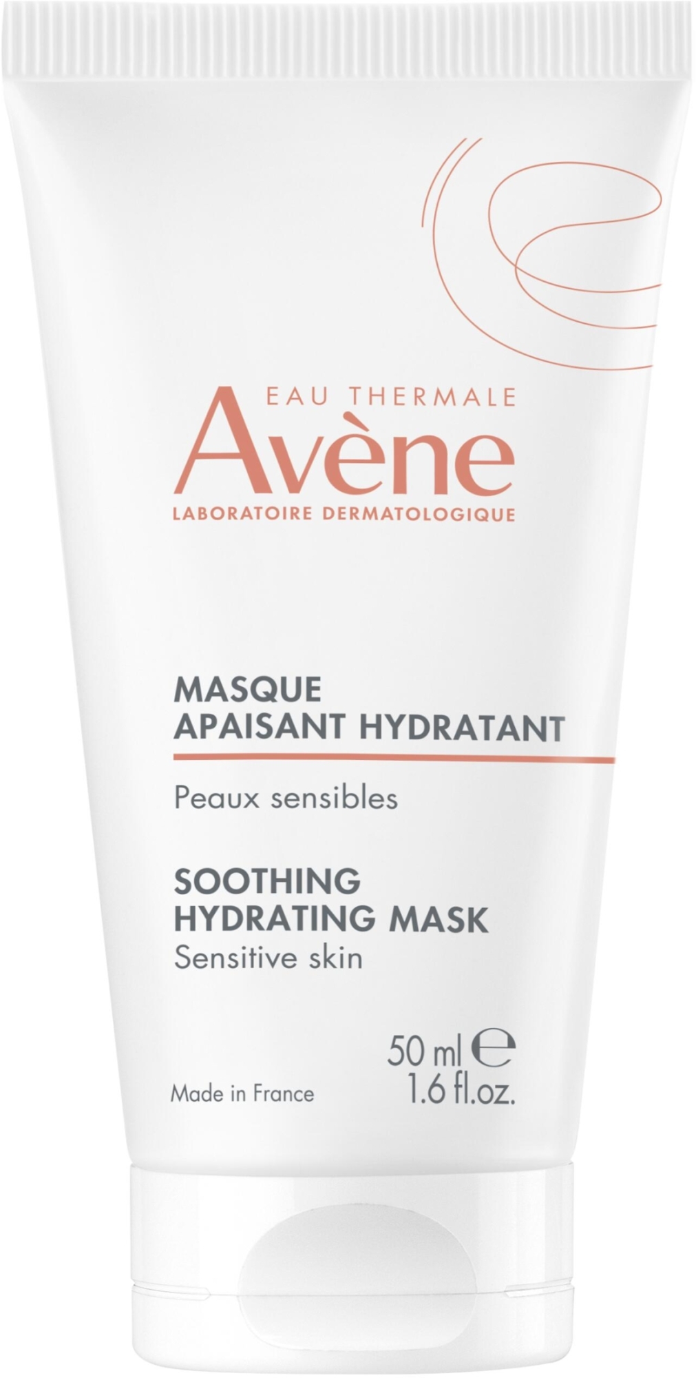 Maseczka kojąco-nawilżająca - Avene Soothing Hydrating Mask — Zdjęcie 50 ml