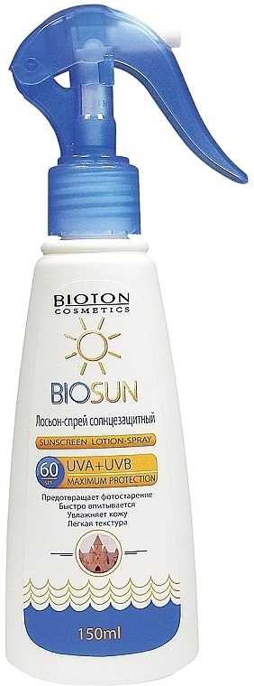 Balsam przeciwsłoneczny w sprayu SPF 60 - Bioton Cosmetics BioSun
