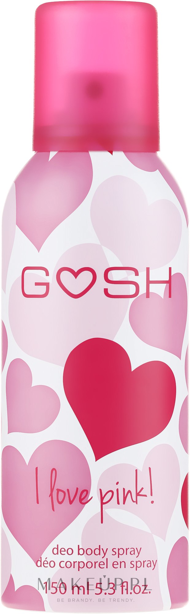 Dezodorant w sprayu - Gosh Copenhagen I Love Pink Deo Body Spray — Zdjęcie 150 ml
