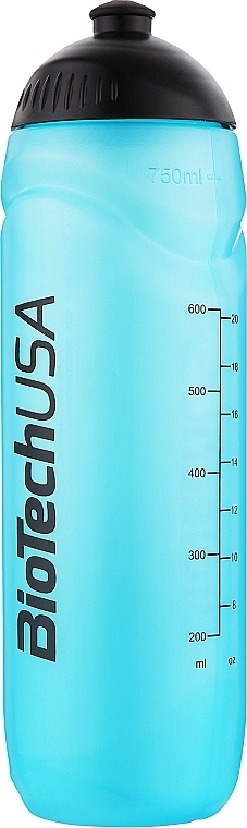 Butelka na wodę, 750 ml, niebieska - BiotechUSA Sport Bottle  — Zdjęcie N1