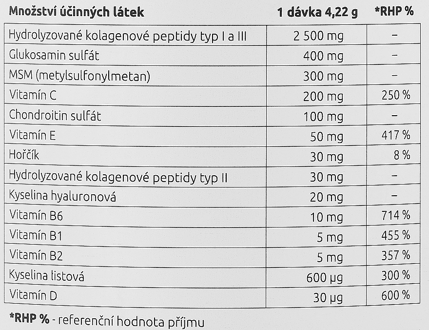 Suplement diety Propohyb o smaku malinowym - MujKolagen — Zdjęcie N3