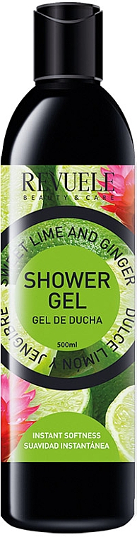 Żel pod prysznic Limonka i imbir - Revuele Fruit Skin Care Sweet Lime & Ginger Shower Gel — Zdjęcie N1