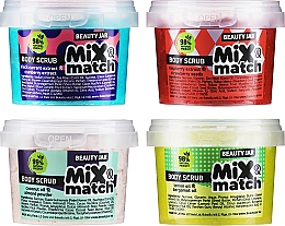 Kup Zestaw peelingów do ciała - Beauty Jar Mix & Match Body Scrub Set (b/peeling 2 x150 g + b/scrub 2 x 120 g)