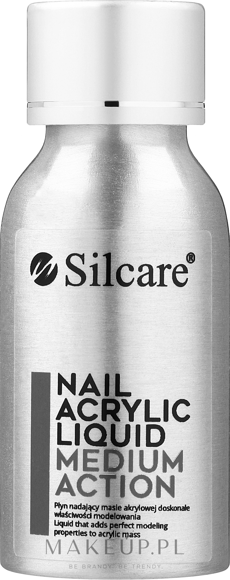 Płyn akrylowy do paznokci - Silcare Nail Acrylic Liquid Comfort Medium Action — Zdjęcie 50 ml
