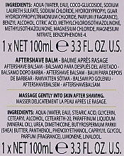 Zestaw dla mężczyzn - Baylis & Harding Men's Citrus Lime & Mint Bag (hair/body/wash 100 ml + face/wash 100 ml + a/sh/balm 100 ml + acc) — Zdjęcie N2