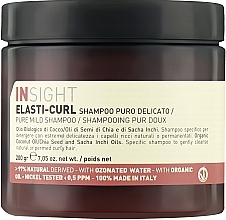 Łagodny szampon do włosów kręconych - Insight Elasti-Curl Pure Mild Shampoo  — Zdjęcie N2