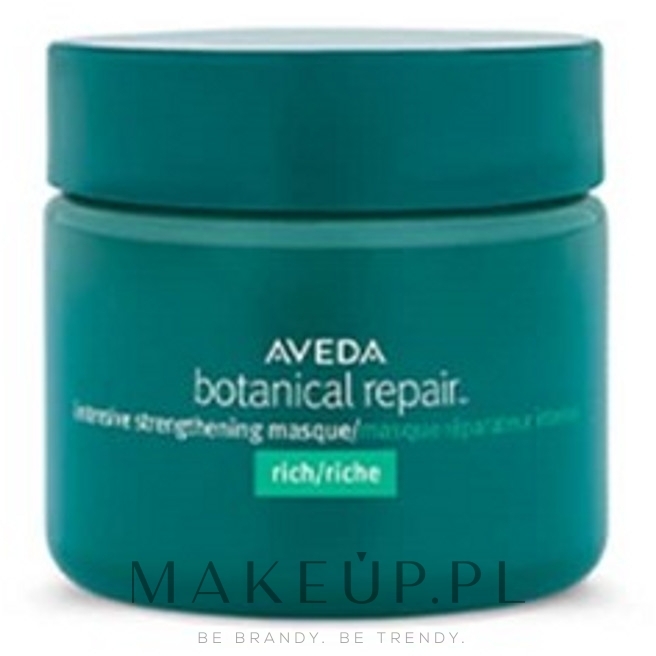 Maska do intensywnej odbudowy struktury włosów - Aveda Botanical Repair Intensive Strengthening Masque Rich — Zdjęcie 25 ml