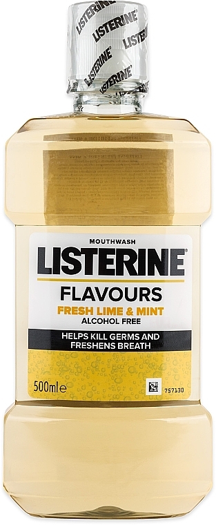 Płyn do płukania jamy ustnej Świeża limonka i mięta - Listerine Flavors Fresh Lime & Mint — Zdjęcie N1