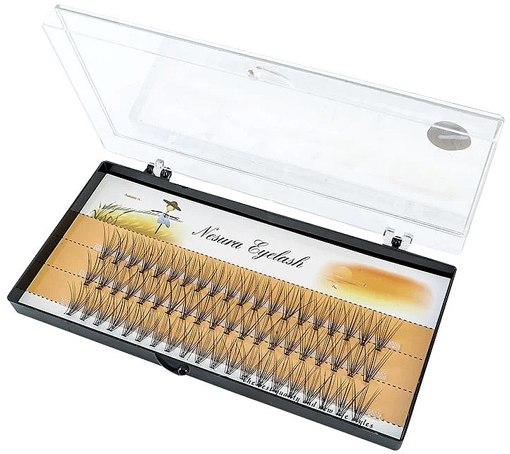 Sztuczne rzęsy, C, 14 mm - Clavier Nesura Eyelash — Zdjęcie N2