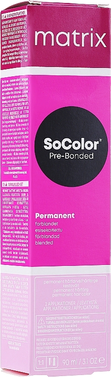 PRZECENA! Trwała farba do włosów w kremie - Matrix Socolor Beauty * — Zdjęcie N6