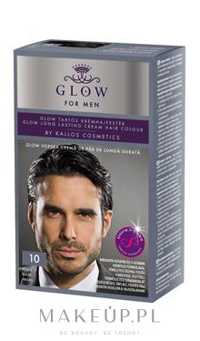 Farba do włosów - Kallos Cosmetics Glow Long Lasting Cream Hair Colour Man — Zdjęcie 10