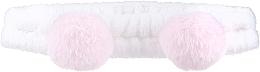 Kup Kosmetyczna opaska na włosy, z różowymi uszkami - Yeye
