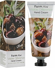 Krem do rąk z ekstraktem z oliwek - FarmStay Visible Difference Hand Cream Olive — Zdjęcie N3