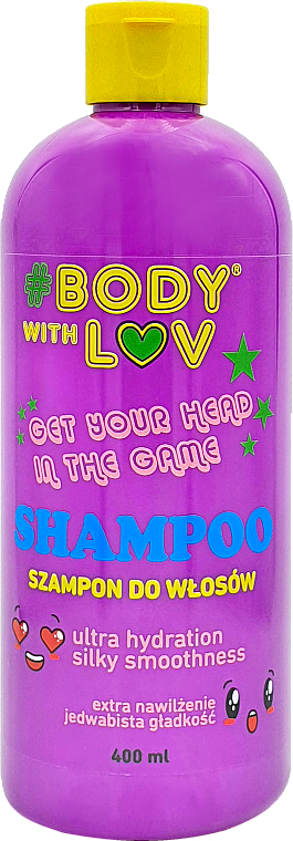 Nawilżający szampon do włosów suchych i puszących się - New Anna Cosmetics #Bodywithluv Shampoo — Zdjęcie N1