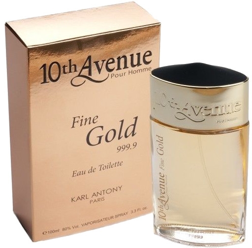 Karl Antony 10th Avenue Fine Gold Pour Homme - Woda toaletowa — Zdjęcie N1