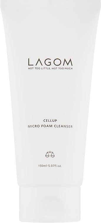 Oczyszczająca pianka do mycia twarzy - Lagom Cellup Micro Foam Cleanser — Zdjęcie N3