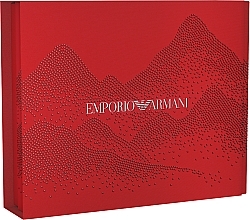 Giorgio Armani Emporio Armani Stronger With You - Zestaw (edt/100ml + edt/15ml + sh/gel/75ml) — Zdjęcie N4