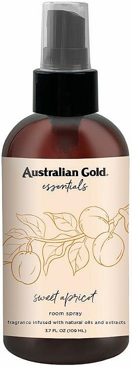 Spray zapachowy do wnętrz Słodka morela - Australian Gold Essentials Sweet Apricot Room Spray — Zdjęcie N1