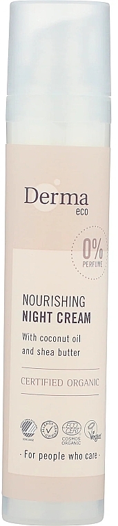 Odżywczy krem do twarzy na noc - Derma Eco Nourishing Night Cream — Zdjęcie N1