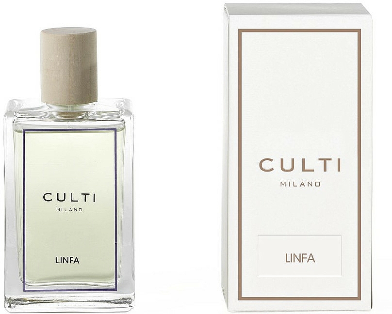 Perfumowany spray do wnętrz - Culti Milano Room Spray Linfa — Zdjęcie N1
