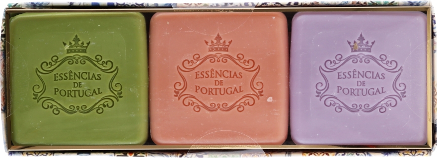 Zestaw mydeł - Essencias de Portugal Aromas Collection Autumn Set (3 x soap 80 g) — Zdjęcie N1