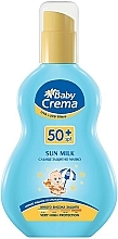 Przeciwsłoneczne mleczko dla dzieci do twarzy i ciała SPF 50+ - Baby Crema Sun Milk — Zdjęcie N1