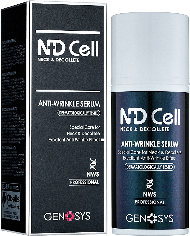 Serum przeciwzmarszczkowe do dekoltu i szyi - Genosys ND Cell Anti-Wrinkle Serum — Zdjęcie N1