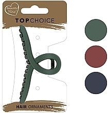 Spinka do włosów, 26881, zielona - Top Choice Hair Ornaments — Zdjęcie N1