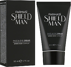 Krem do twarzy i pod oczy dla mężczyzn - Farmasi Shield Man Face & Eye Cream — Zdjęcie N1