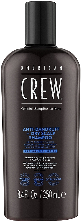 Szampon przeciwłupieżowy - American Crew Anti-Dandruff + Dry Scalp Shampoo — Zdjęcie N1