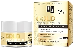 Regenerujący i liftingujący krem-esencja do twarzy 75+ - AA Gold & Truffle Prestige Essence — Zdjęcie N1