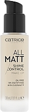 PRZECENA! Podkład tonujący do twarzy - Catrice All Matt Shine Control Make Up * — Zdjęcie N3