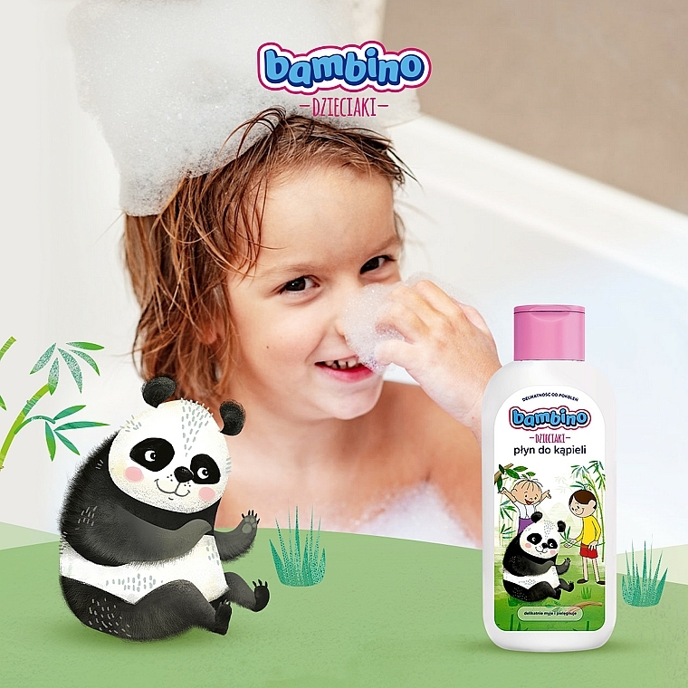 Płyn do kąpieli dla dzieci Panda - Bambino DZIECIAKI — фото N3
