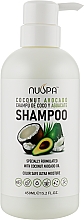 Kup Szampon do włosów bez siarczanów z kokosem i awokado - Clever Hair Cosmetics Nuspa Coconut Avocado Shampoo