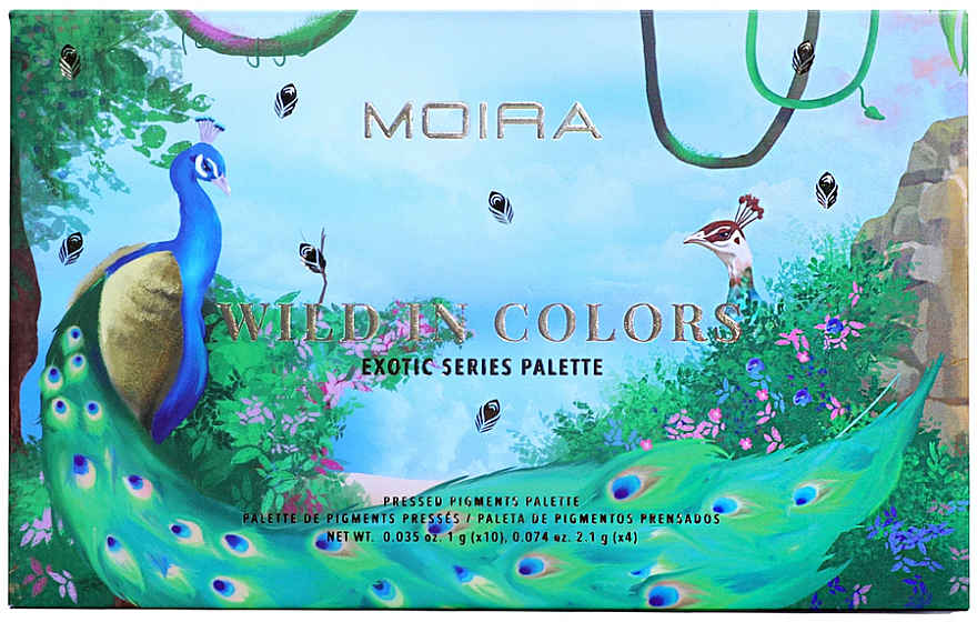 Paleta cieni do powiek - Moira Wild In Colors Palette — Zdjęcie N2